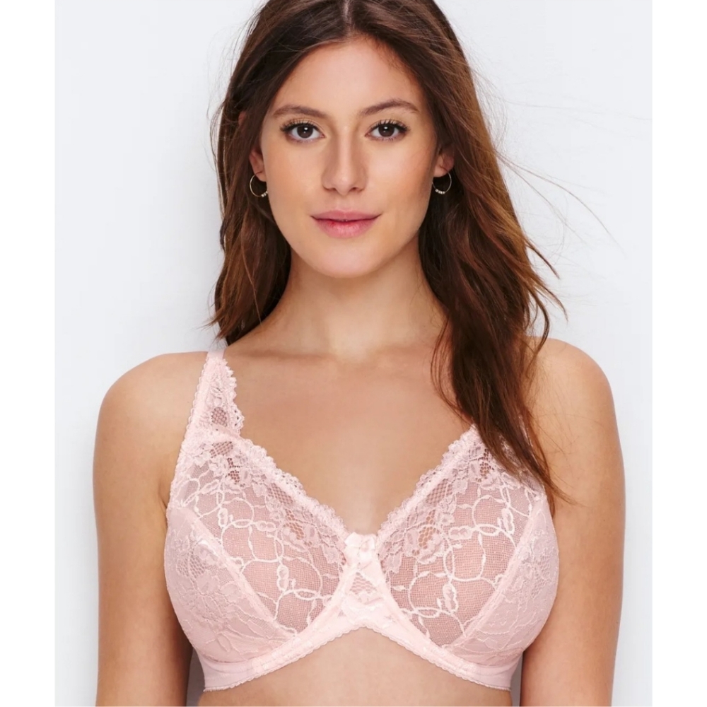 NWOT Charnos 38H Rosalind Side Support Comfort Bra in Soft Pink